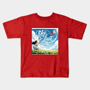 Sky is the Limit Kids T-Shirt